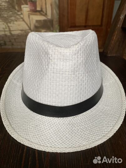 Соломенная шляпа мужская