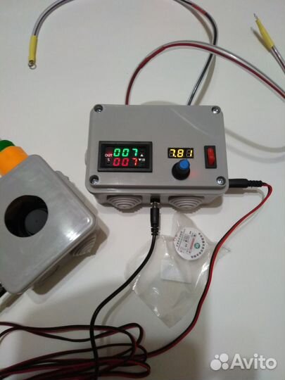 Блок статического генератора с нагнетателем