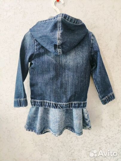 Костюм джинсовый на 2года в идеале