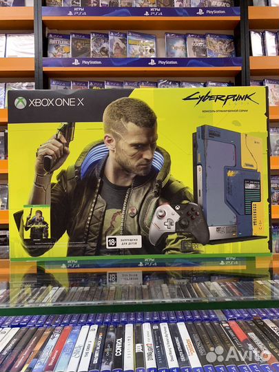 Xbox One X 1Tб Cyberpunk Limited Edition
