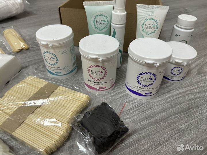 Большой новый набор 25 в 1 шугаринг + воск