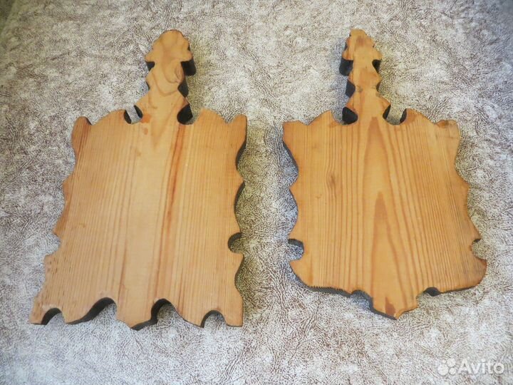 Подарочные разделочные доски из дерева (2 штуки)