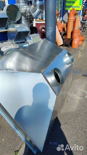 Зонт вытяжной с жироуловителем гидрофильтры