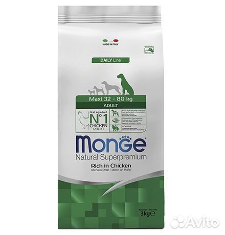Сухой корм для собак Monge