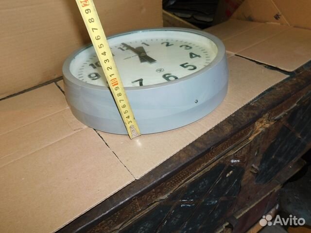 Электронные часы Янтарь заводской проходной СССР