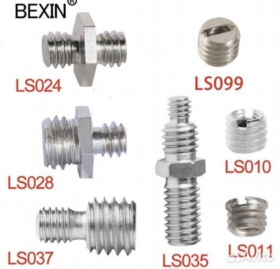 Комплект винтов для стойки штатива фото видео