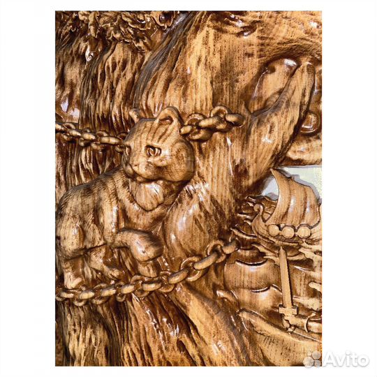 Резное панно 