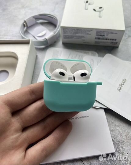 Airpods 2 3 PRO «Оригинал» + Чехол