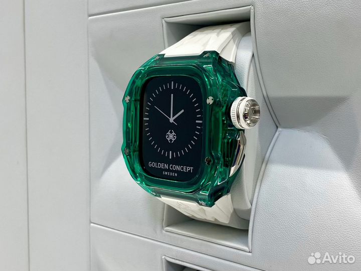 Корпус для Apple Watch rstr49 Sapphire Green