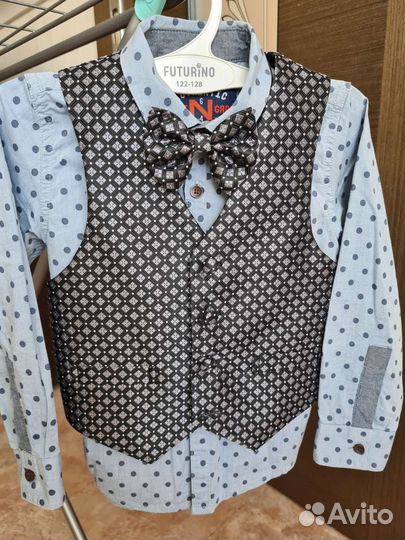 Рубашки, жилет, бабочка 104