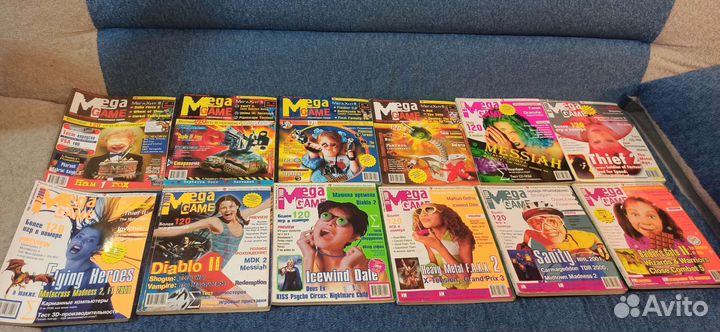 Полная коллекция журнала Mega Game