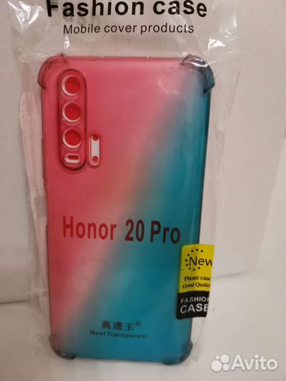 Чехол противоударный Honor 20 pro новый