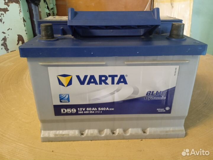 Аккумулятор varta 60 ah