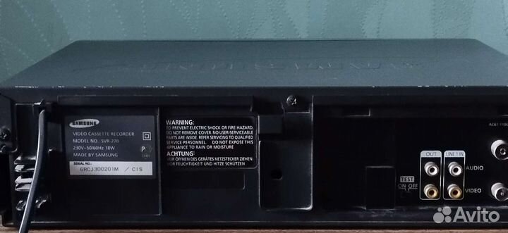 Видеомагнитофон