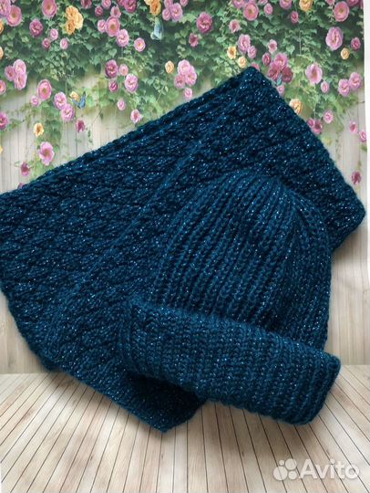 Новые шапка и шарф