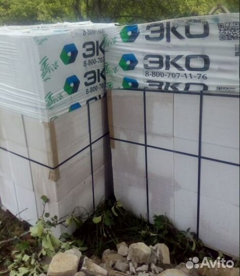 Газобетон от производителя эко D600 B3,5 250x125x600