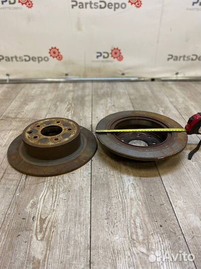 Диски тормозные задние Nissan