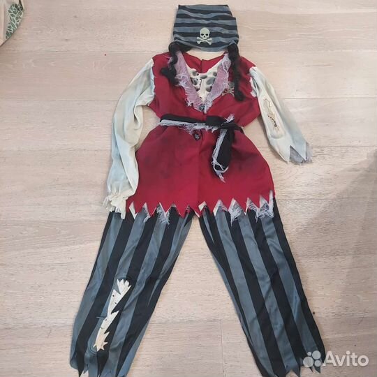 Костюм карнавальный пират- призрак