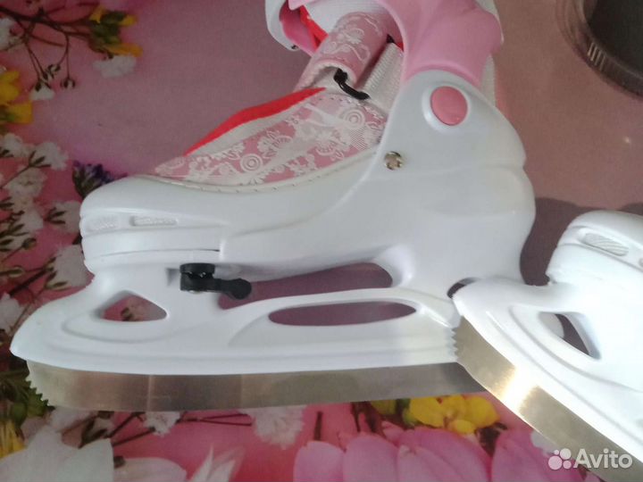 Роликовые коньки детские раздвижные