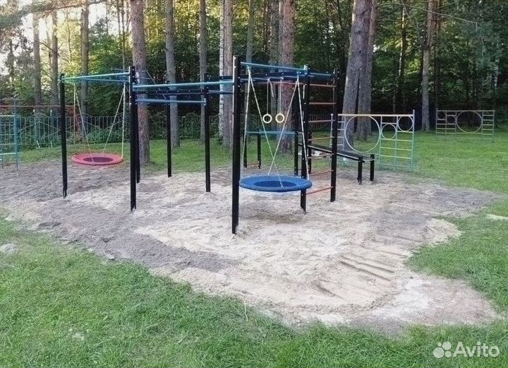 Спортивный комплекс турник брусья рукоход