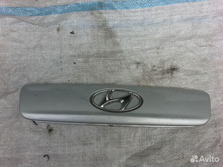 Hyundai Getz номерная планка