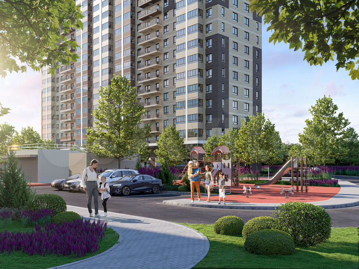 Квартира-студия, 25,1 м², 21/24 эт.