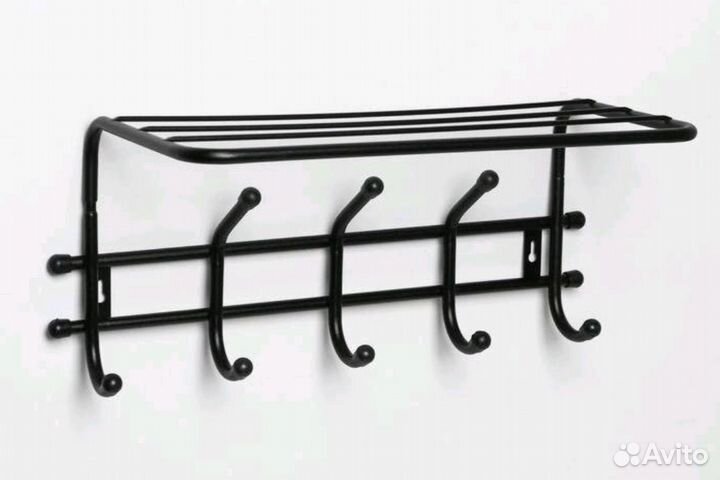 Вешалка новая настенная металл