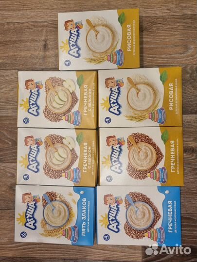 Детские каши агуша обмен