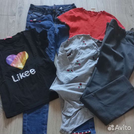 Детские вещи на девочку пакетом