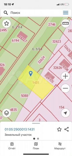 Участок 10 сот. (ИЖС)