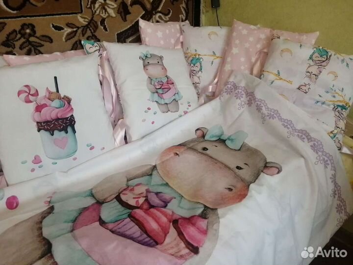 Детское постельное белье новое