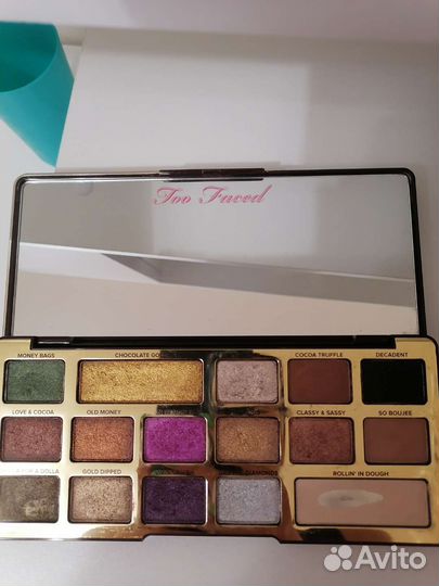 Тени Foo Fased chocolate gold