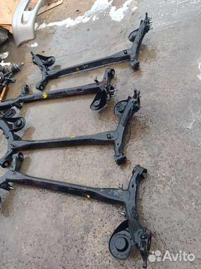 Балка задняя дисковые тормоза hyundai solaris 1