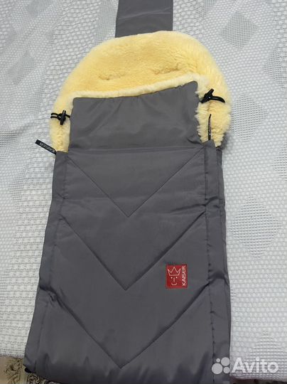 Конверт меховой Kaiser Dublas Anthrazit