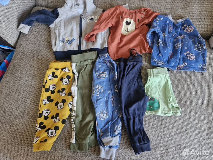Детские вещи пакетом на мальчика от 0-3