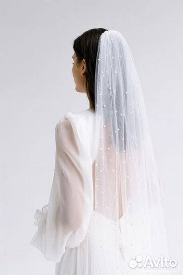 Свадебная фата новая