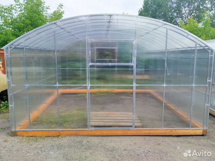 Теплица с поликарбонатом 3*4