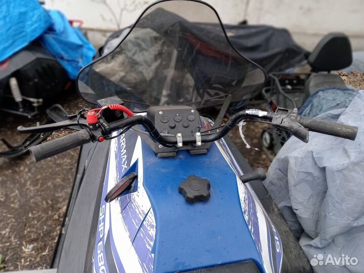 Снегоход Sharmax SHP-680 Б/У синий