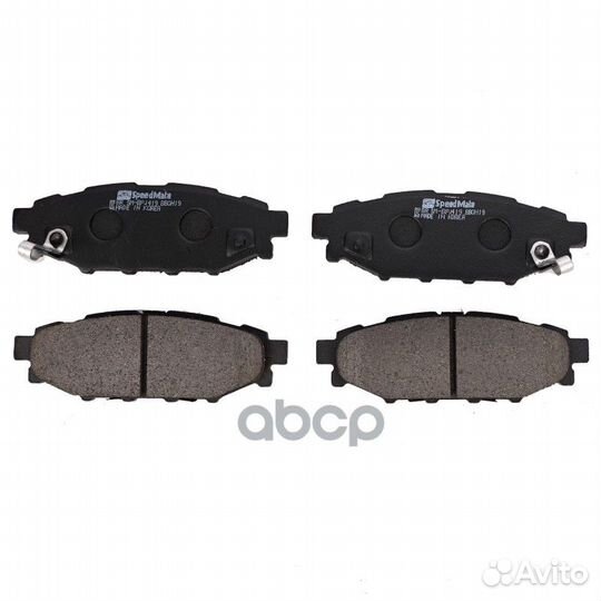 Колодки зад. subaru (forester