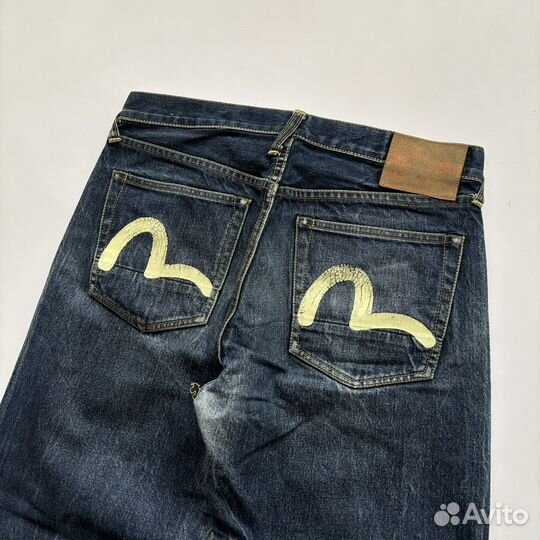 Джинсы evisu винтажж
