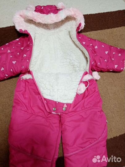 Зимний комбинезон для девочки