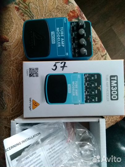 Педаль эффектов Behringer тм 300