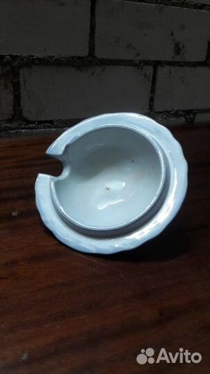 Крышка, старинный фарфор