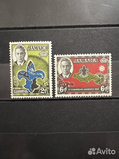 1952 г. Ямайка. Скауты