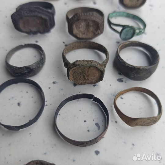 Кольца старина копанина