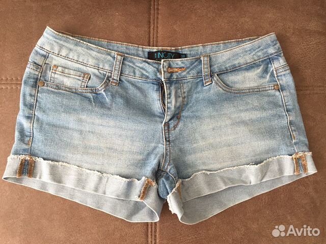 Шорты джинсовые
