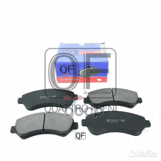 Колодки торм.передн. QF67300 quattro freni