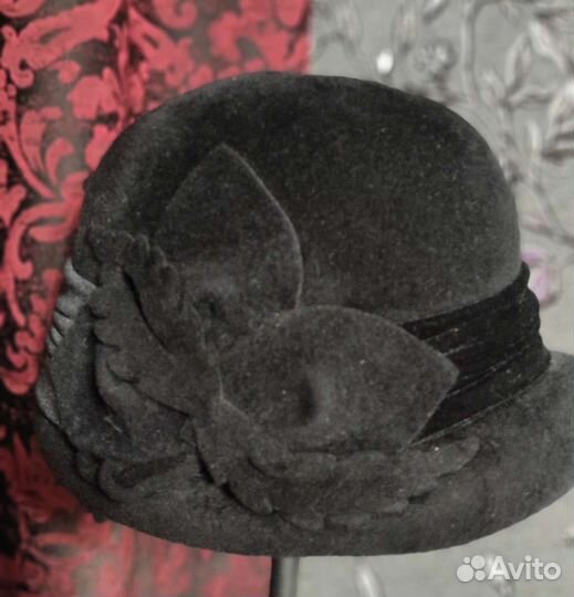 Шляпа фетровая женская