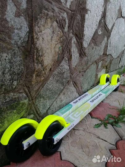 Лыжероллеры коньковые elva SK680R каучук