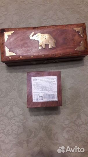 Шкатулки чайные Индия